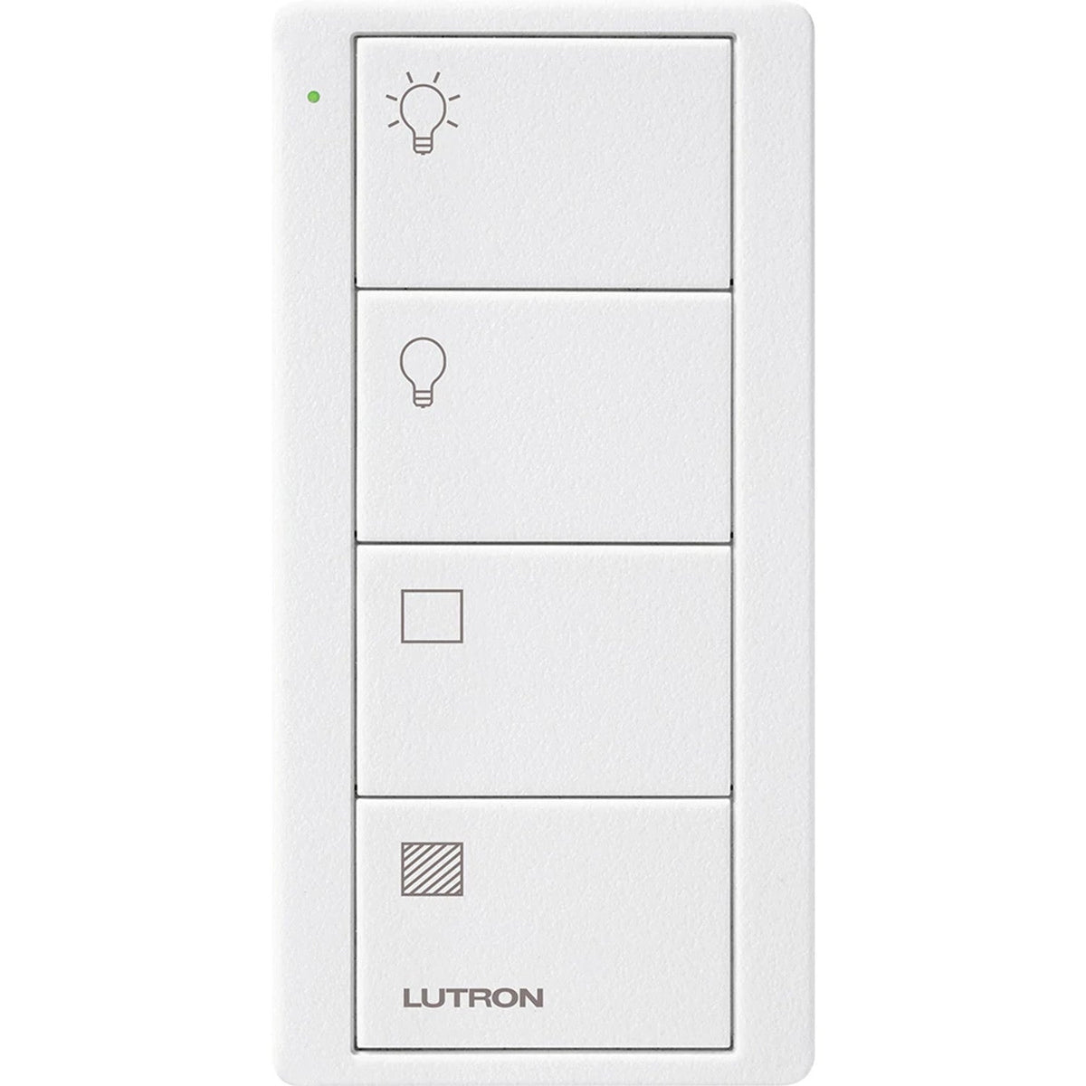 Lutron Pico Smart Remote, 4-Button 2-Group Control (Light and Shade Icons) | PJ2-4B-XX-S21