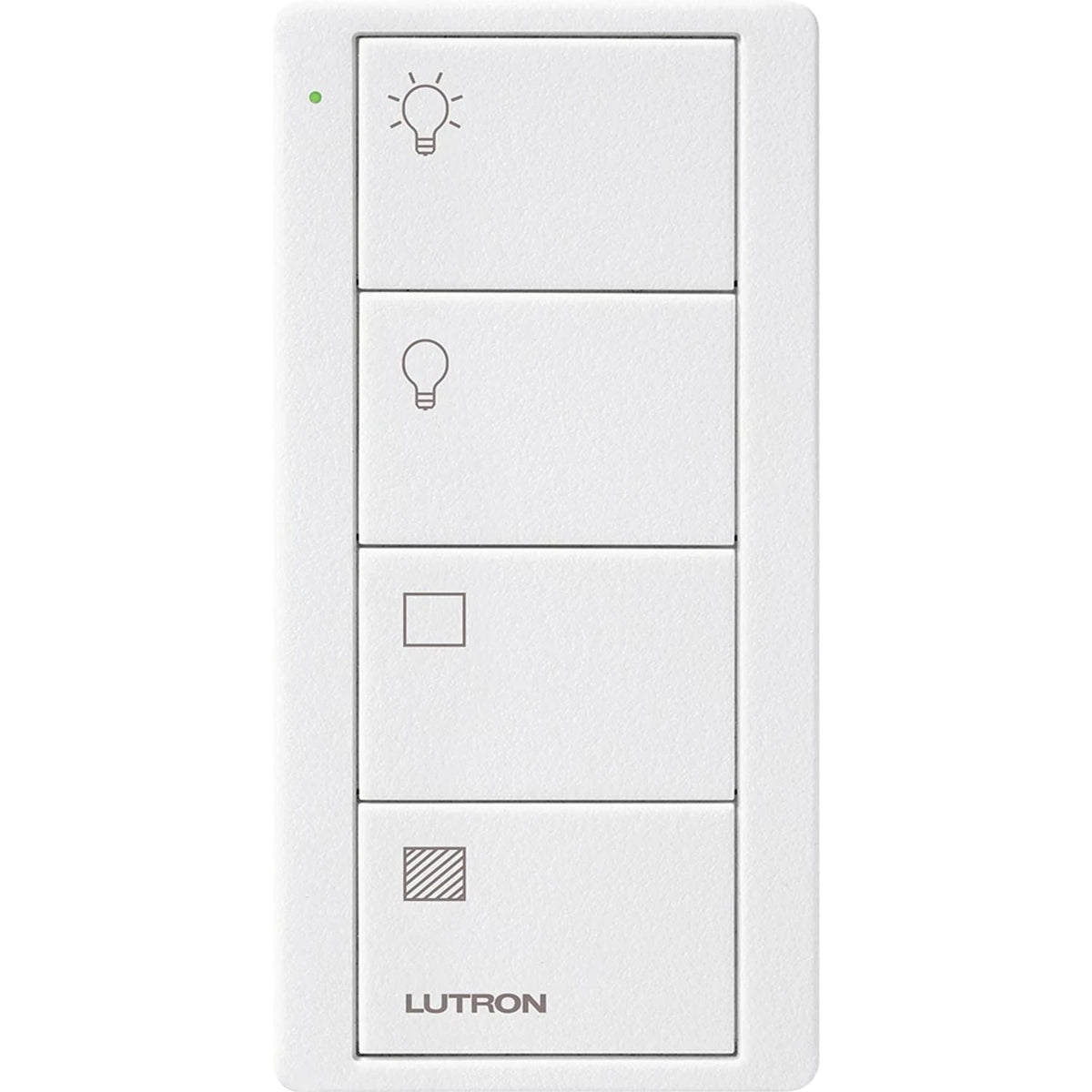 Lutron Pico Smart Remote, 4-Button 2-Group Control (Light & Shade Icons) | PJ2-4B-XX-LS21