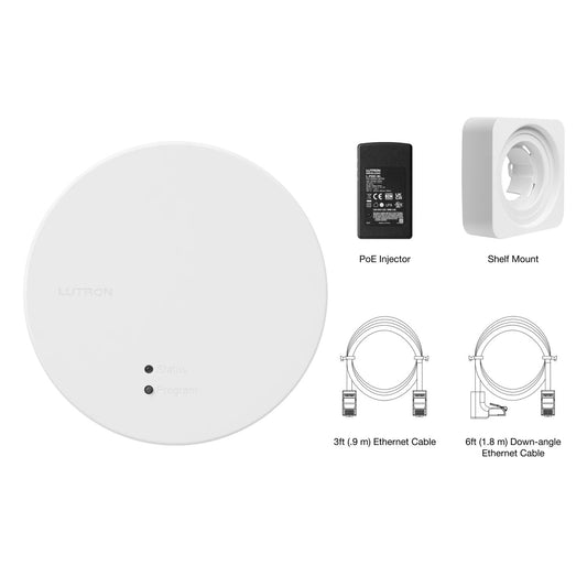 Product Display Visual of the SKU: RR-PROC3-KIT for Marketing of theLutron RadioRA3 All-in-One Processor | RR-PROC3-KIT