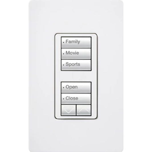 Lutron RadioRA2 CL Hybrid Keypads | RRD-HN1RLD-XX