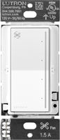 Lutron RadioRA 3 Sunnata Touch Fan Control 1.5A AC Motor Clear Connect Type X - Neutral Required  | RRST-ANF