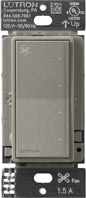 Lutron RadioRA 3 Sunnata Touch Fan Control 1.5A AC Motor Clear Connect Type X - Neutral Required  | RRST-ANF