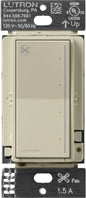 Lutron RadioRA 3 Sunnata Touch Fan Control 1.5A AC Motor Clear Connect Type X - Neutral Required  | RRST-ANF