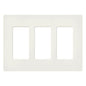 Lutron Claro 3-Gang Screwless Wall Plate | SC-3