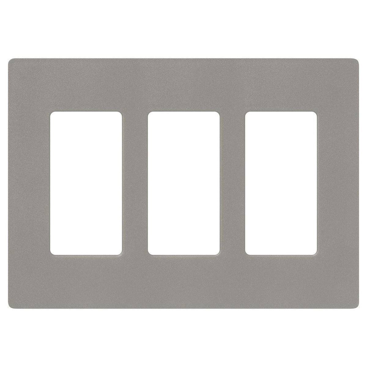 Lutron Claro 3-Gang Screwless Wall Plate | SC-3