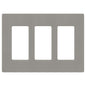 Lutron Claro 3-Gang Screwless Wall Plate | SC-3