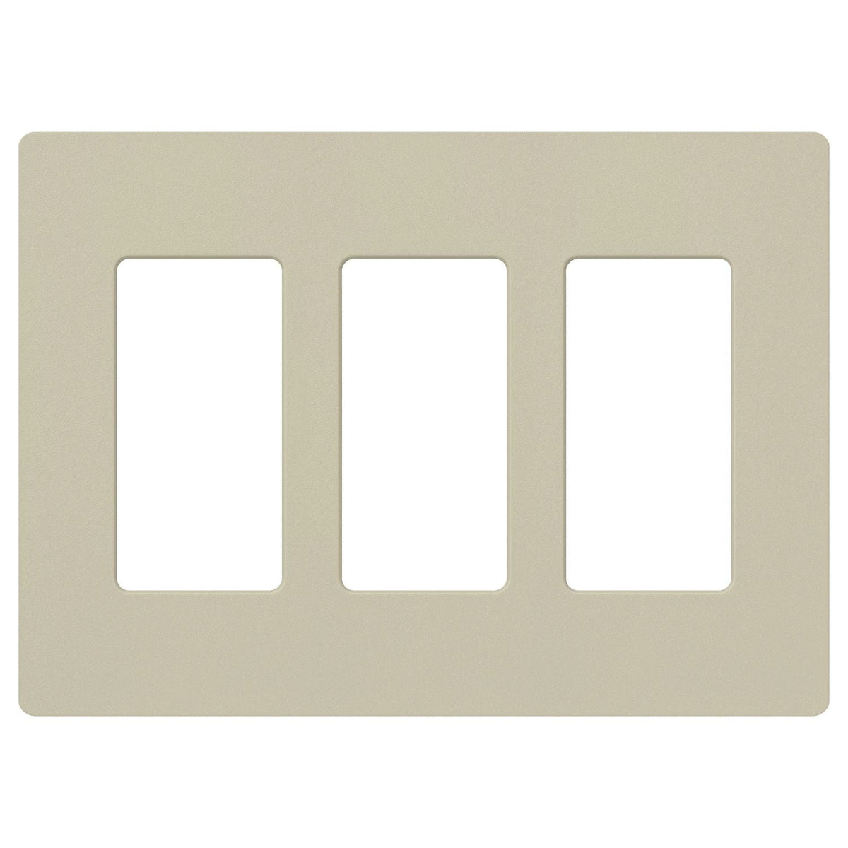 Lutron Claro 3-Gang Screwless Wall Plate | SC-3