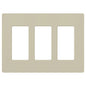 Lutron Claro 3-Gang Screwless Wall Plate | SC-3