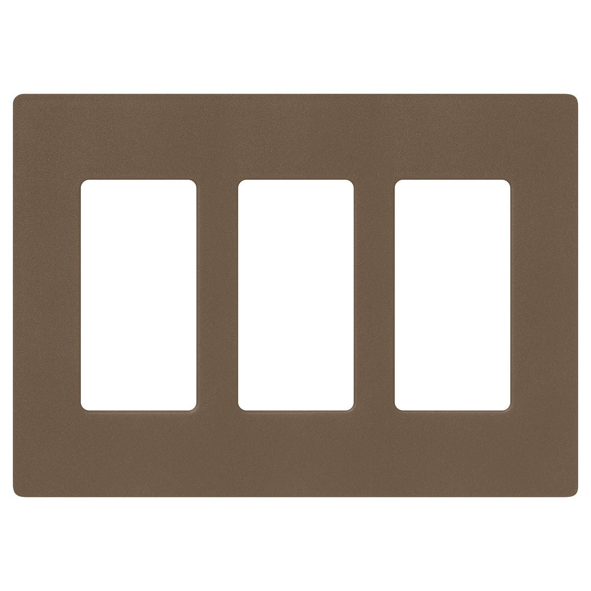 Lutron Claro 3-Gang Screwless Wall Plate | SC-3