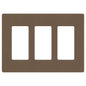 Lutron Claro 3-Gang Screwless Wall Plate | SC-3