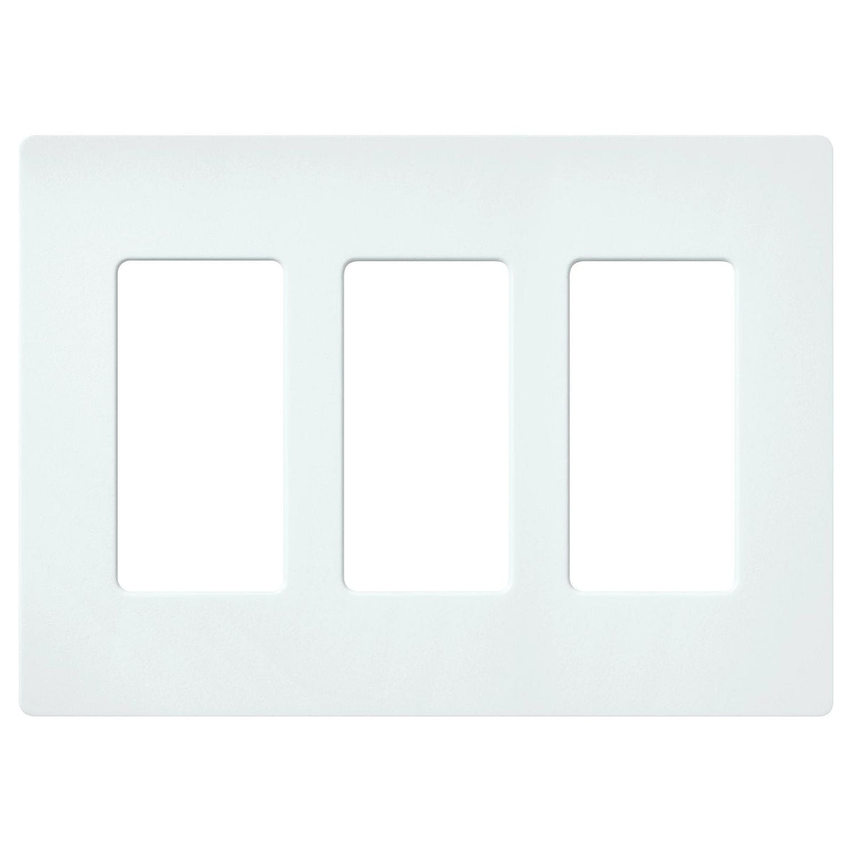 Lutron Claro 3-Gang Screwless Wall Plate | SC-3