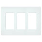 Lutron Claro 3-Gang Screwless Wall Plate | SC-3