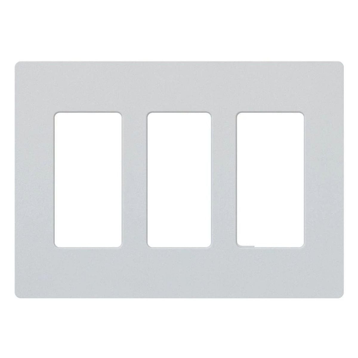 Lutron Claro 3-Gang Screwless Wall Plate | SC-3