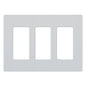 Lutron Claro 3-Gang Screwless Wall Plate | SC-3