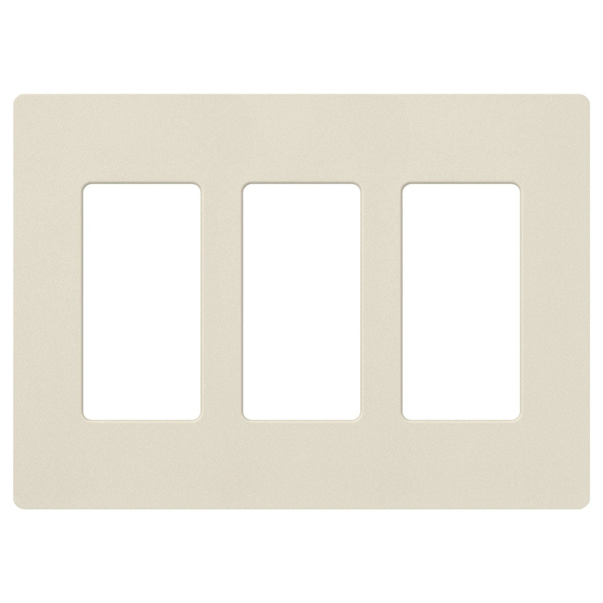 Lutron Claro 3-Gang Screwless Wall Plate | SC-3