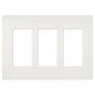 Lutron Claro 3-Gang Screwless Wall Plate | SC-3