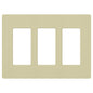 Lutron Claro 3-Gang Screwless Wall Plate | SC-3