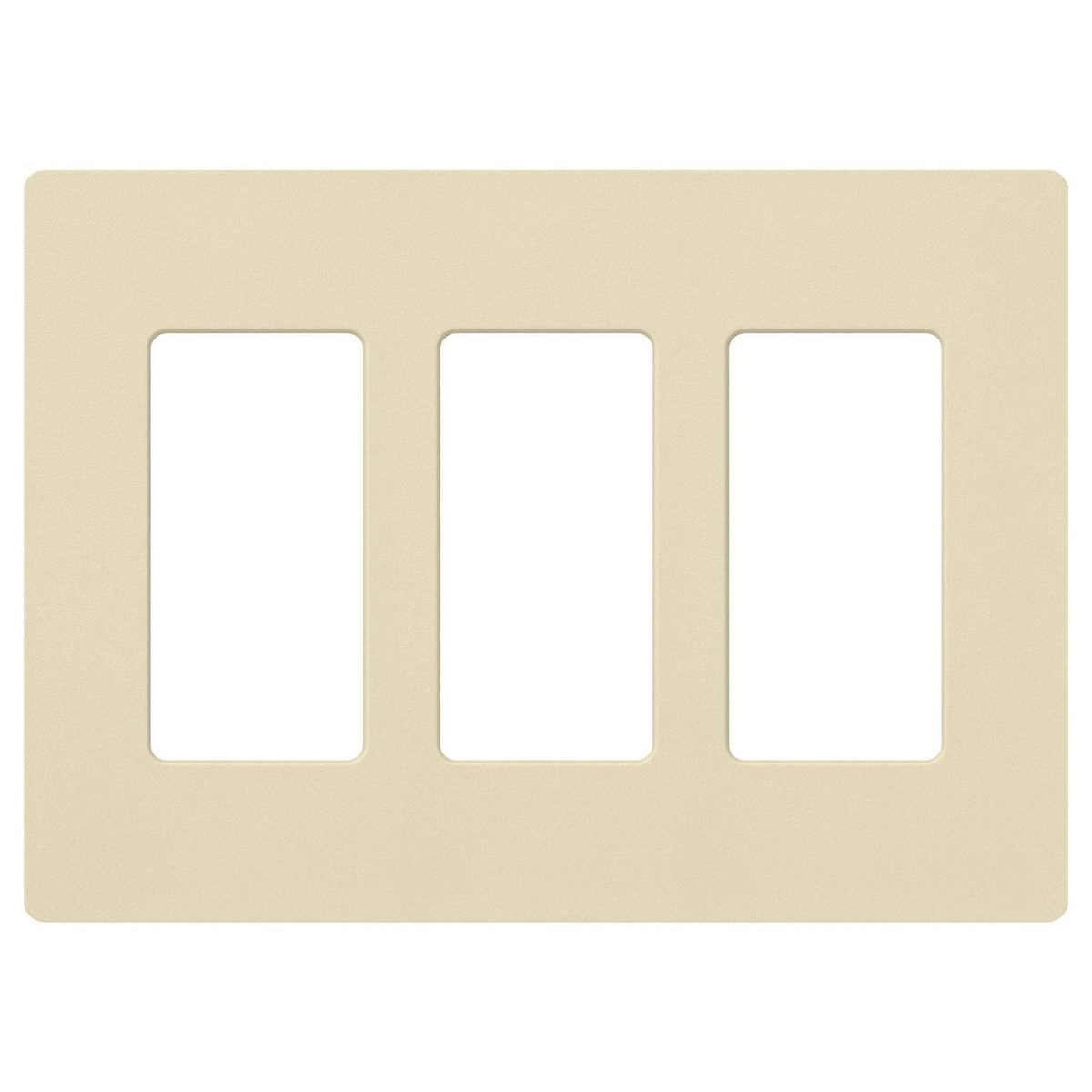 Lutron Claro 3-Gang Screwless Wall Plate | SC-3