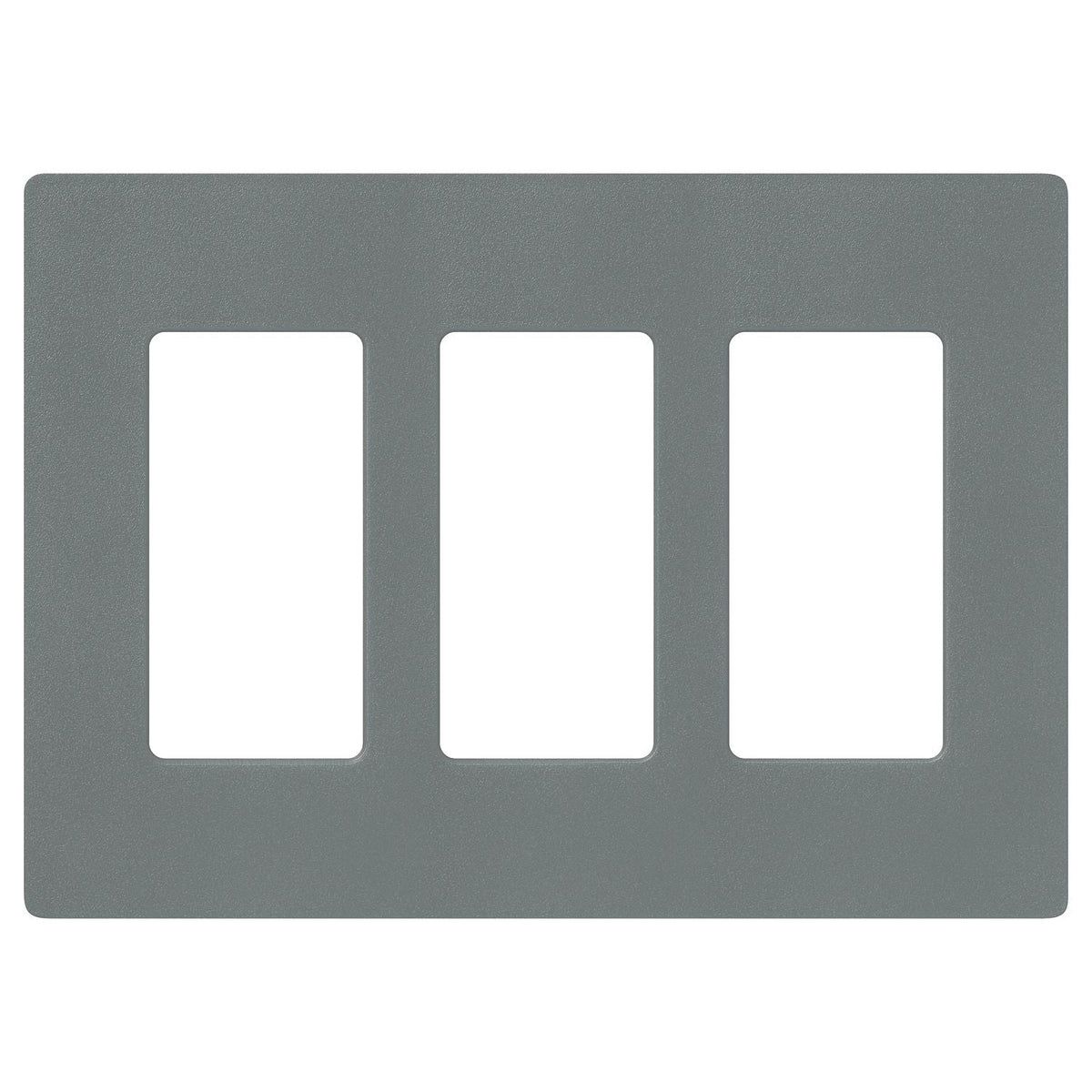 Lutron Claro 3-Gang Screwless Wall Plate | SC-3