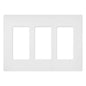 Lutron Claro 3-Gang Screwless Wall Plate | SC-3