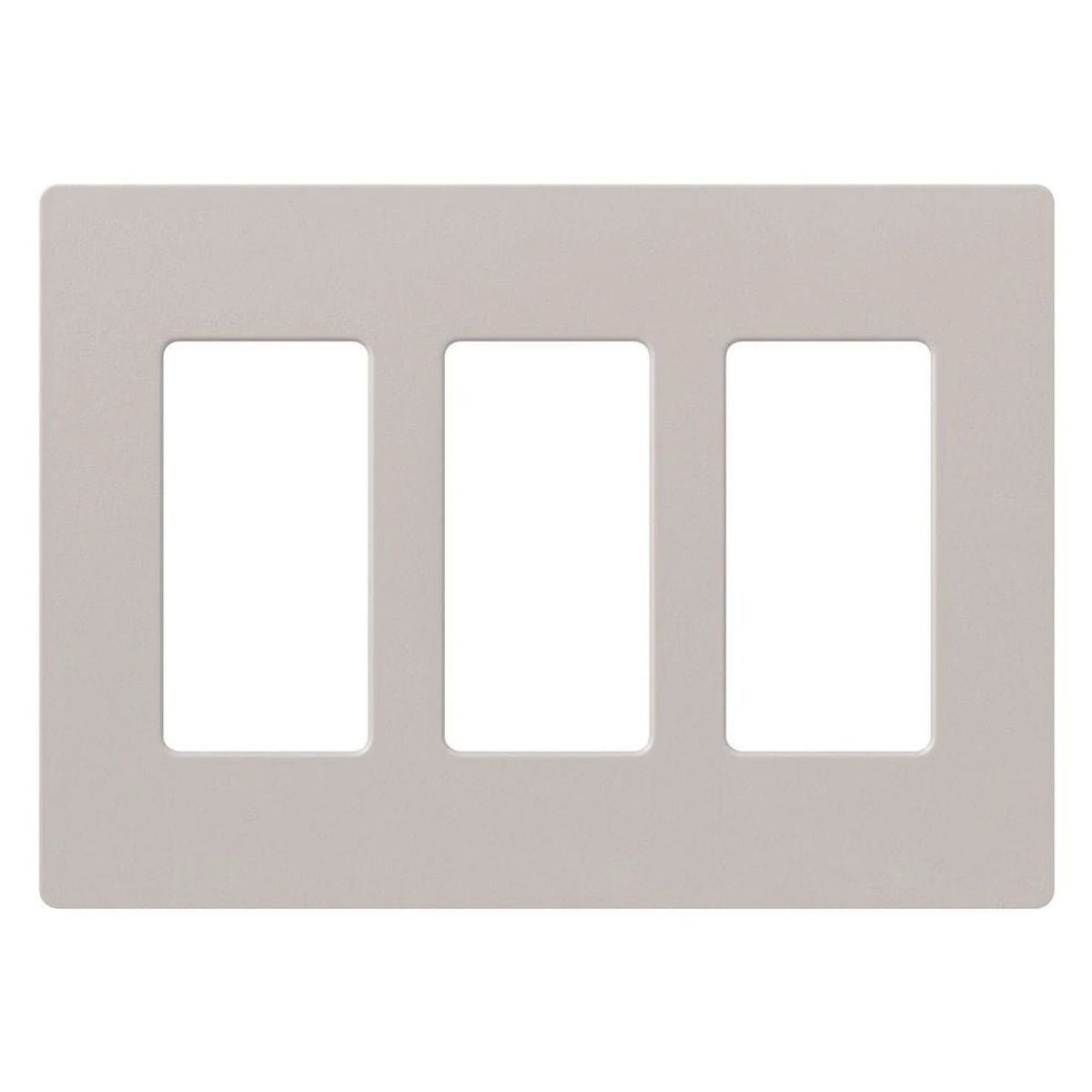 Lutron Claro 3-Gang Screwless Wall Plate | SC-3