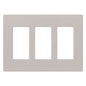 Lutron Claro 3-Gang Screwless Wall Plate | SC-3