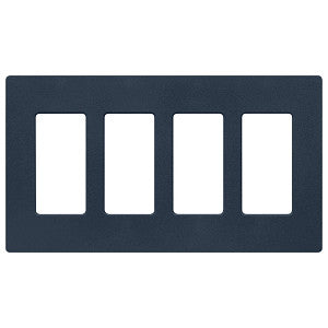 Lutron Claro 4-Gang Wallplate | CW-4-XX