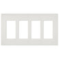 Lutron Claro 4-Gang Wallplate | CW-4-XX