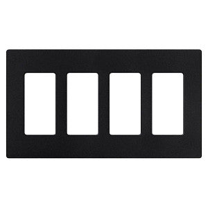 Lutron Claro 4-Gang Wallplate | CW-4-XX