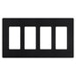 Lutron Claro 4-Gang Wallplate | CW-4-XX