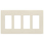Lutron Claro 4-Gang Wallplate | CW-4-XX