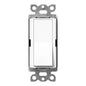 Lutron Claro 15A 4-Way Rocker Switch - Decorator Paddle | SC-4PS