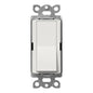 Lutron Claro 15A 4-Way Rocker Switch - Decorator Paddle | SC-4PS