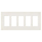 Lutron Claro 5-Gang Wallplate | CW-5-XX