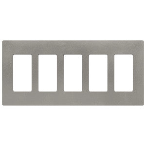 Lutron Claro 5-Gang Wallplate | CW-5-XX