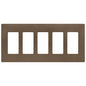 Lutron Claro 5-Gang Wallplate | CW-5-XX