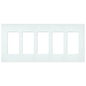 Lutron Claro 5-Gang Wallplate | CW-5-XX