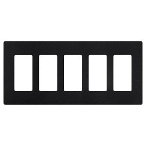 Lutron Claro 5-Gang Wallplate | CW-5-XX