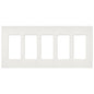 Lutron Claro 5-Gang Wallplate | CW-5-XX
