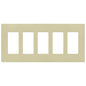 Lutron Claro 5-Gang Wallplate | CW-5-XX