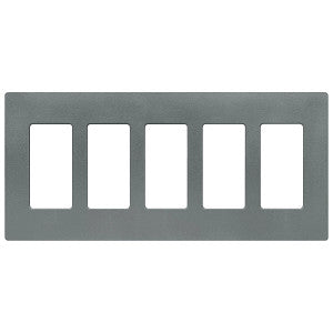 Lutron Claro 5-Gang Wallplate | CW-5-XX
