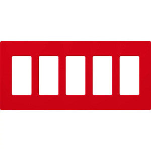 Lutron Claro 5-Gang Wallplate | CW-5-XX