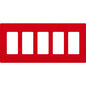 Lutron Claro 5-Gang Wallplate | CW-5-XX