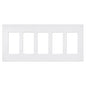 Lutron Claro 5-Gang Wallplate | CW-5-XX