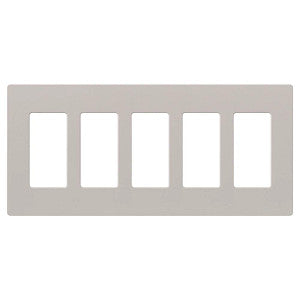 Lutron Claro 5-Gang Wallplate | CW-5-XX