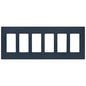 Lutron Claro 6-Gang Wallplate | CW-6-XX