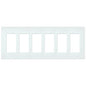 Lutron Claro 6-Gang Wallplate | CW-6-XX
