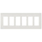 Lutron Claro 6-Gang Wallplate | CW-6-XX