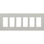 Lutron Claro 6-Gang Wallplate | CW-6-XX