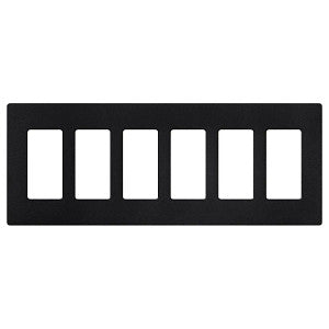 Lutron Claro 6-Gang Wallplate | CW-6-XX